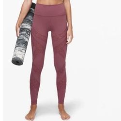 🍋NWOT Lululemon Wunder Under HR Lace Mesh Tight 8 ( NWT $128) 