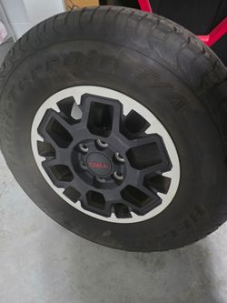 2025 toyota tacoma TRD wheels and tires