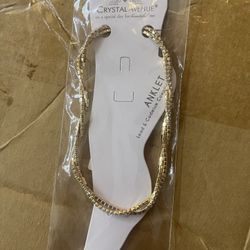 Rhinestone Anklet Bracelet 