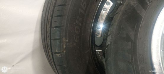 Like new 5 lug tires and wheels
