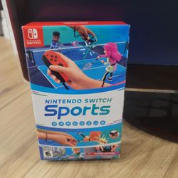 NINTENDO SWITCH SPORTS BRAND NEW FACTORY SEALED 