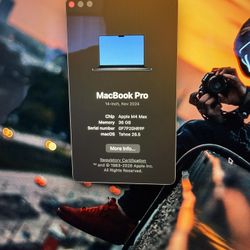MacBook Pro M4 Max Space Black / 36GB / 1TB Mint condition