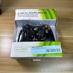 X-360 Wireless Controller for Xbox 360 / PS3 / PC / Android 2.4GHz