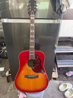 Vintage Moridaira WG-67 hummingbird Japanese guitar