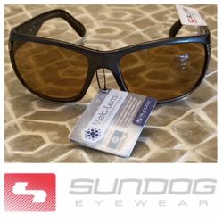 NEW!  Sundog Eyewear Delta-Mela-Lens sunglasses in ‘Titanium’