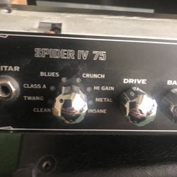 Line 6 Spider IV 75watt combo Amp ( see description )