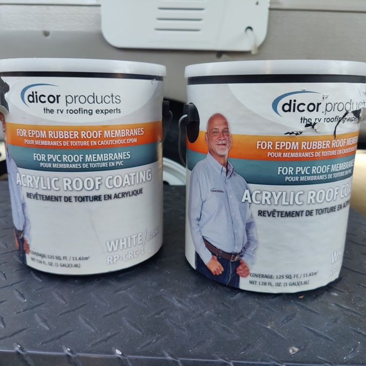 Dicor Acrylic RV Roof Coating 