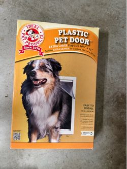 Pet door XL 10.5”x 15”-NEW