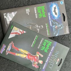 Metal Earth Iron Man ,Dark Knight 