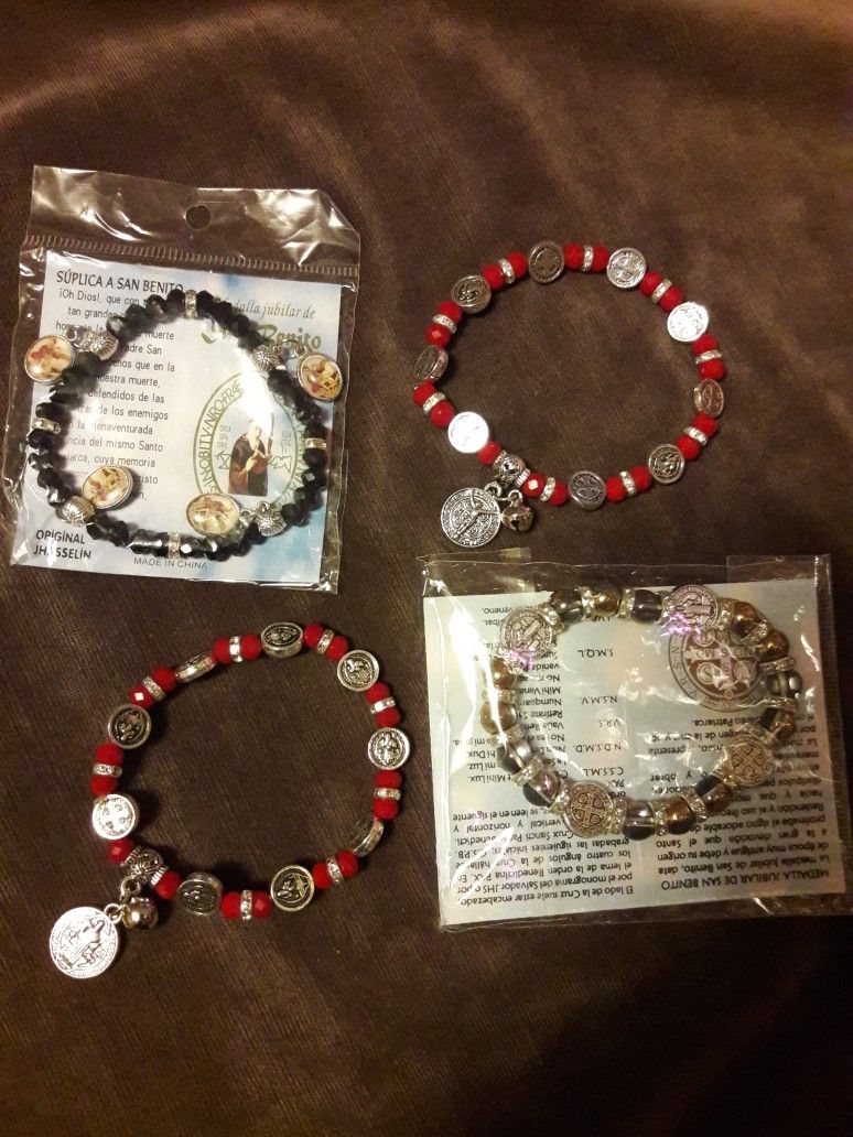 St. Benedict Bracelets. $5 Each