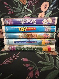 Disney VHS tapes