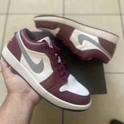 JORDAN 1 LOW CHERRYWOOD RED