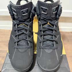 Nike Air Jordan 6 Defining Movement “gold” Size 13