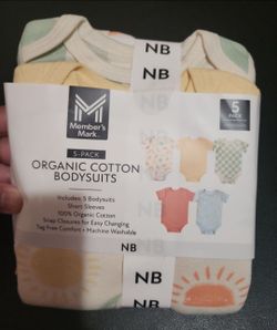 Organic cotton bodysuits
