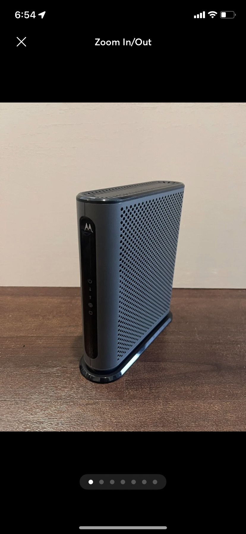Comcast Xfinity Motorola Gigabit Modem Docsis 3.1