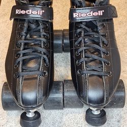 Riedell R3 Size 9 Cayman Speed Skates, 62mm X 43mm Sonar Wheels