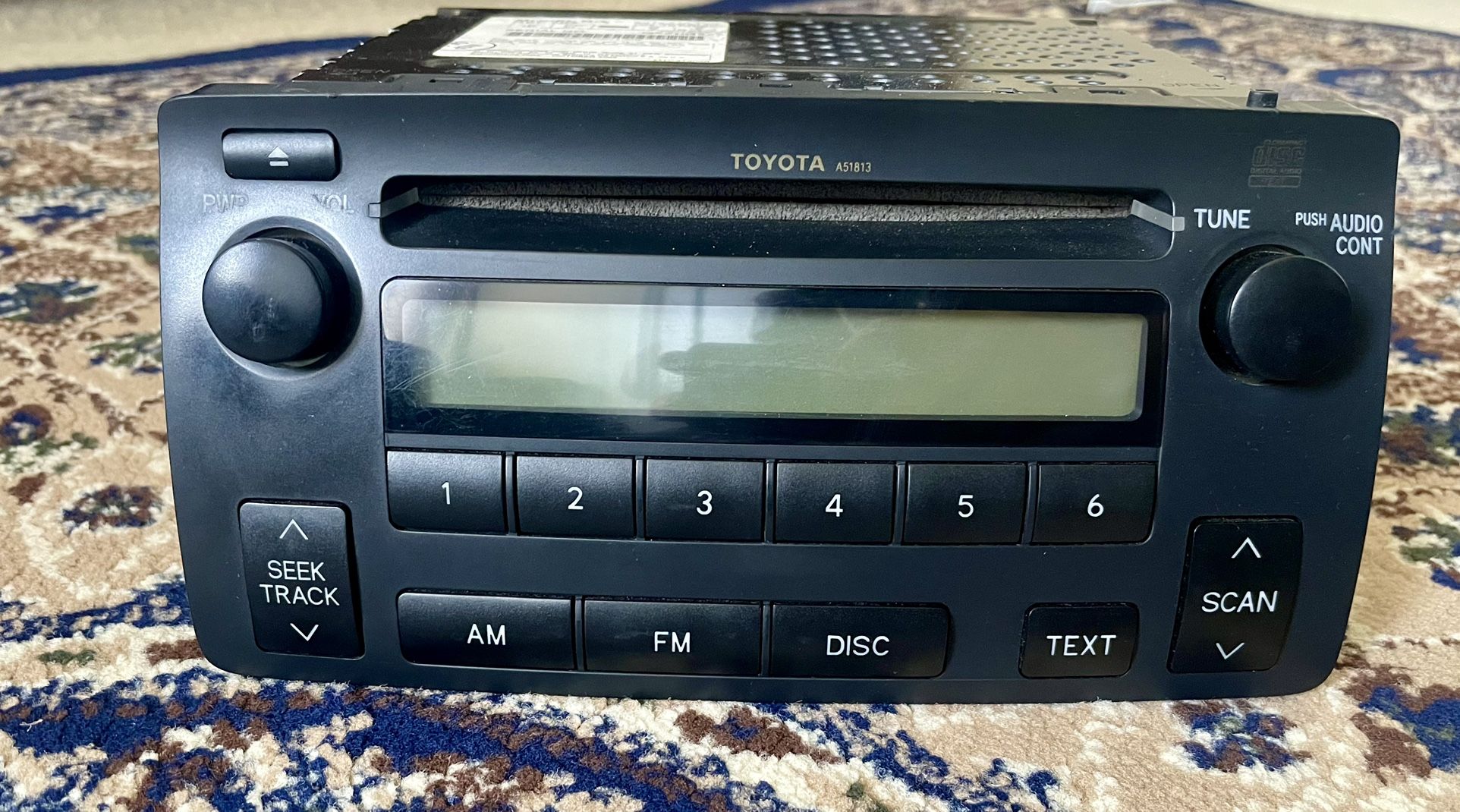 2003 To 2008 Toyota Corolla Stereo