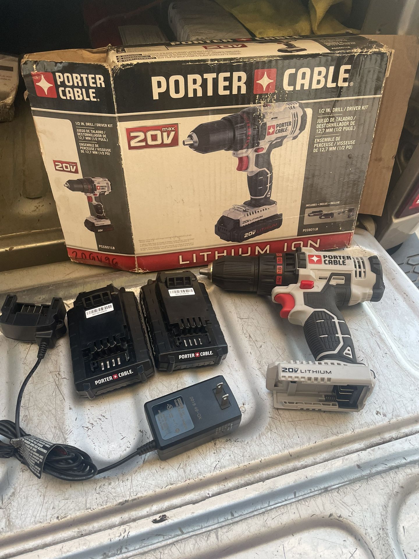 New Porter Cable 20 V Drill