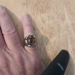 Simulated Amber Ring 