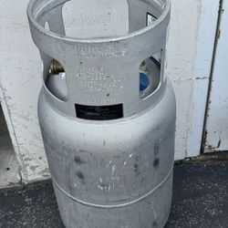Aluminum Propane Tank 8 Gallon Horizontal For Forklift And Other Equipment 