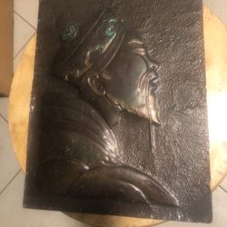 12x9 Embossed Copper Wall Decor