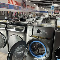 New Washer Dryer Single Or Combos ! Take In Payments No Credit Run ! Only $25 Down Get It Delivered Fast ! 