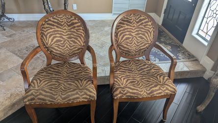 Two Chairs Solid Wood