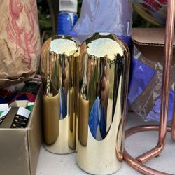 Gold Flower Vase - 2
