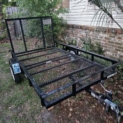 5x8 Carry-On Utility Trailer & Loading Ramp