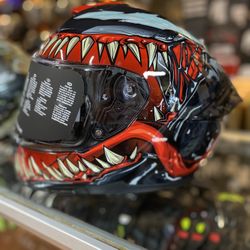 Helmet New Venom Dot Motorcycle Helmet $170