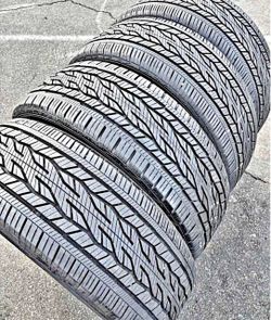 Set 275/60-20 continental con el 80% de vida