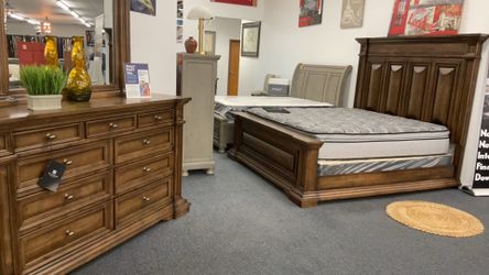 Real Wood Bedroom Set 