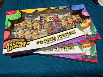 Pokemon Ascended Heroes Focused Fighters Premium Collection