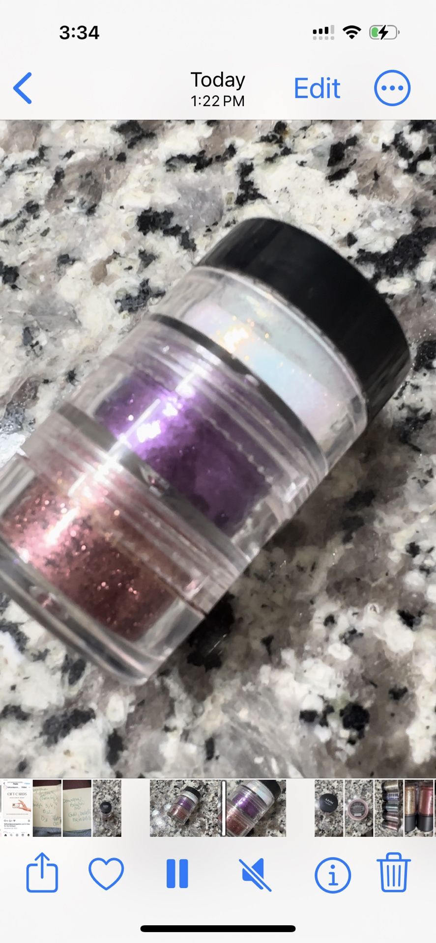 Nyx Glitters