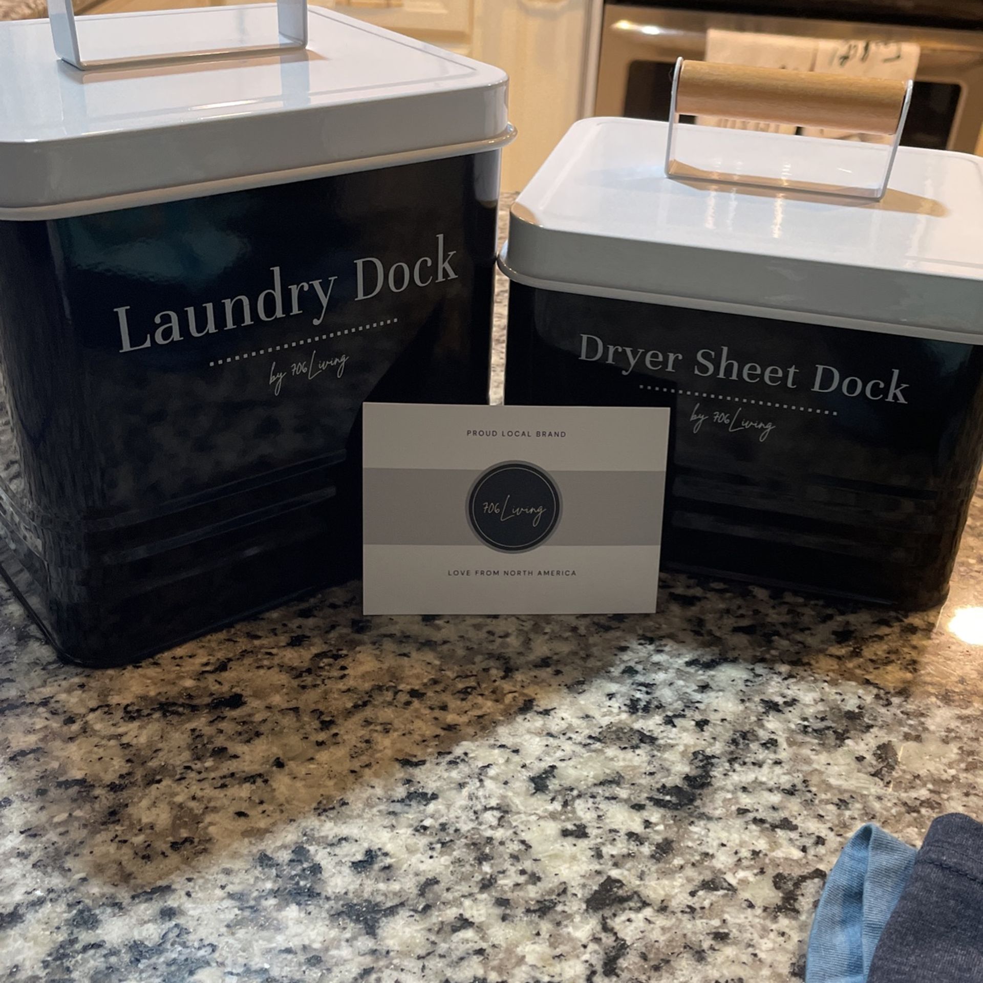 Reviews Laundry Storage Bins with Lids 2 Pack - Metal Laundry Pod Holder & Dryer Sheet Holder - Storage Containers for Laundry Room Organization & Sto