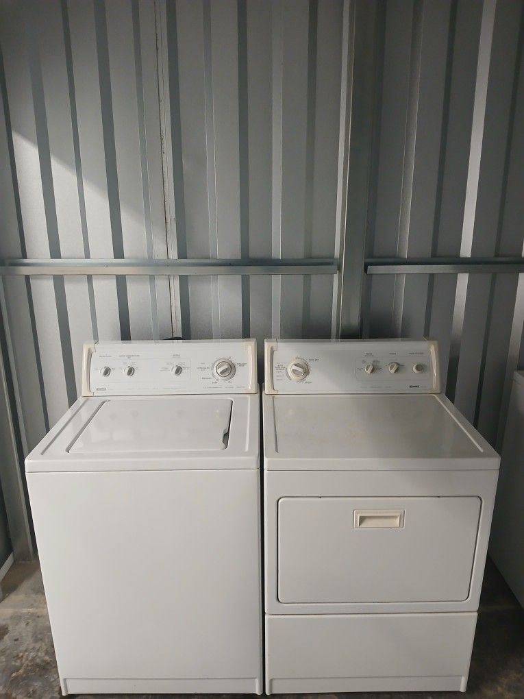 Super Capacity Kenmore Washer Dryer/ Delivery Available/ 90° And Warranty