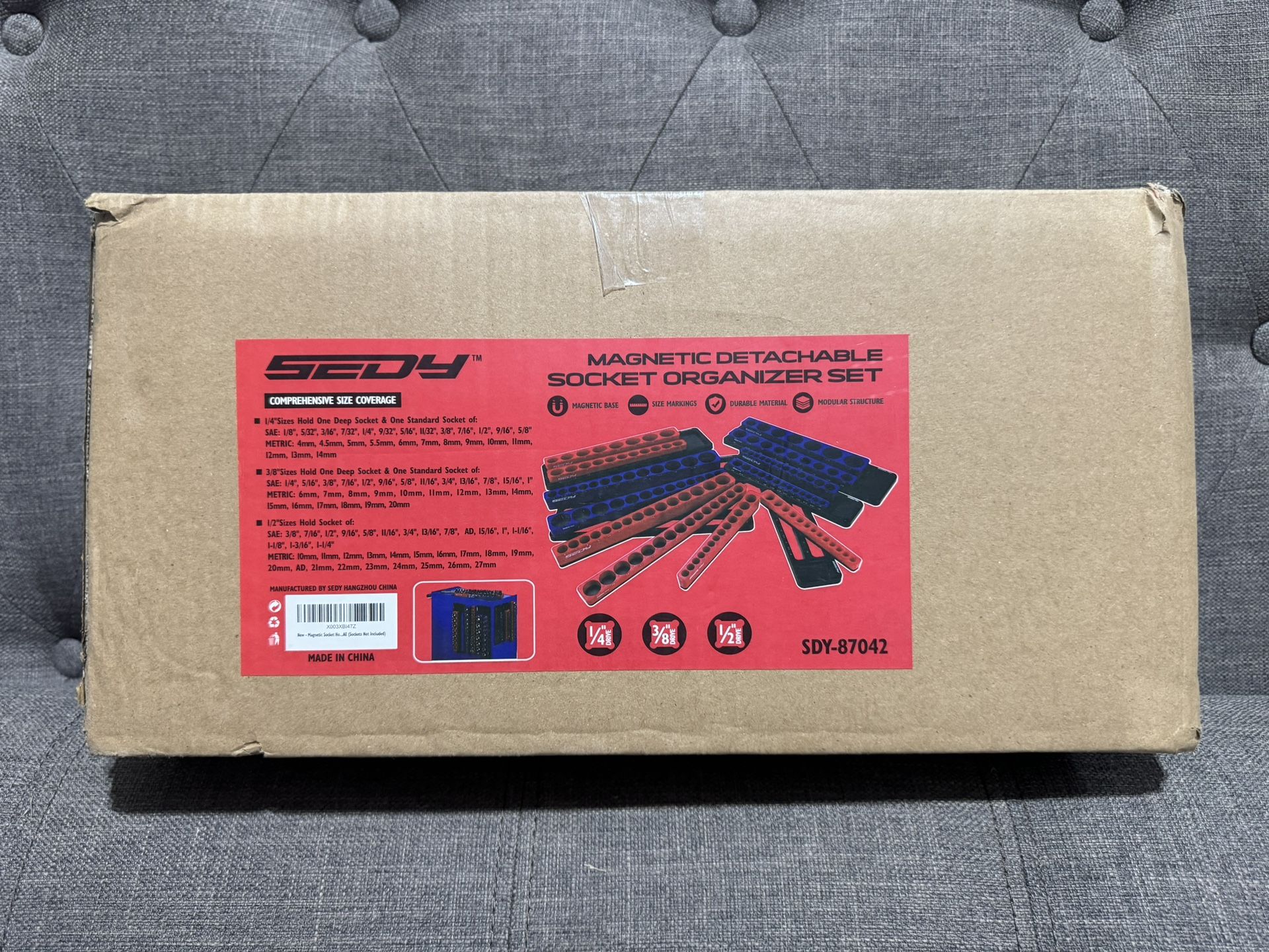 Magnetic Socket Organizer