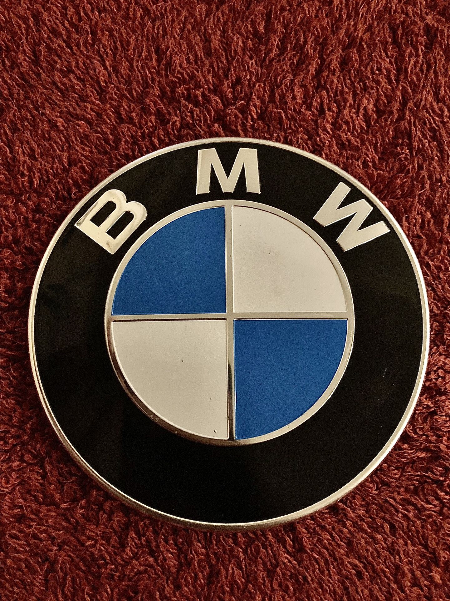 Original BMW 95mm Hood Emblem for 2019+