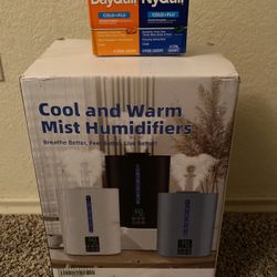 New Cool And warm humidifier 