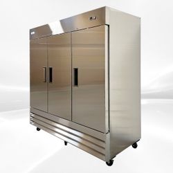 NSF Reach In Three door refrigerator CFD-3RR