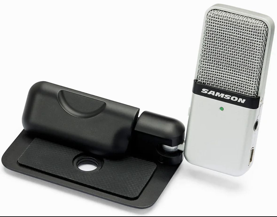 Samson GOMIC Go Mic Portable USB Condenser Microphone+Mounting Clip+Carry Case