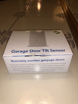 Z-wave garage door tilt sensor
