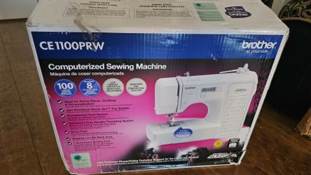 Brother Project Runway - CE1100PRW Limited Edition Computerized Sewing Machine  open box NEW