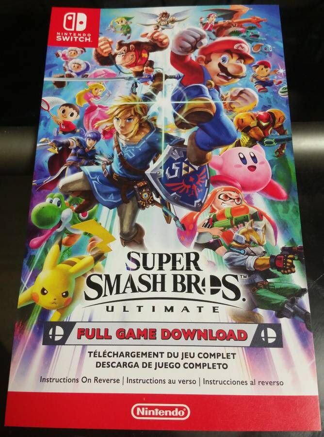 Jeu Switch Super Smash Bros Ultimate - Nintendo