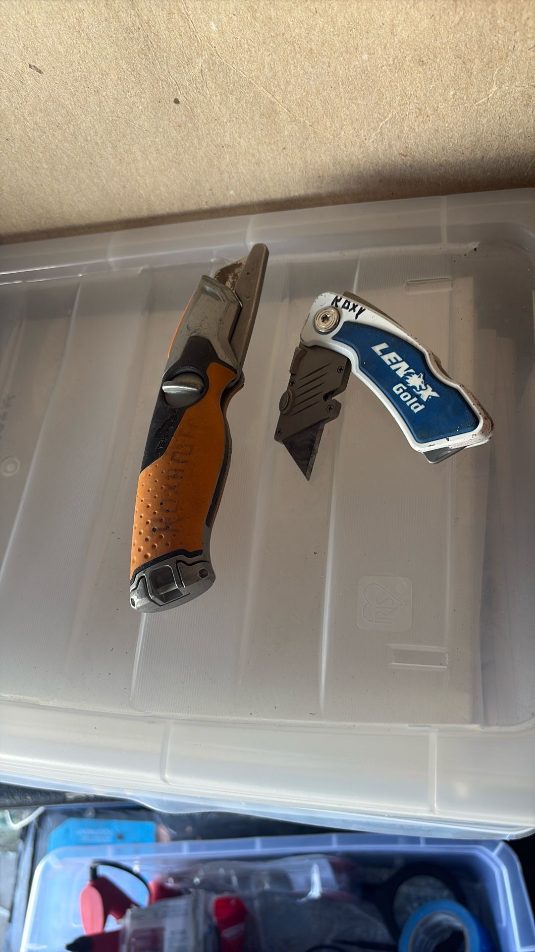 box cutters