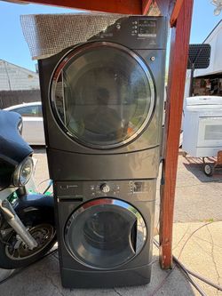 Washer and dryer
