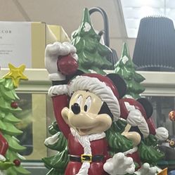 Mickey Christmas Statue