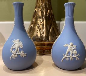 Pair Wedgwood Bud Vases