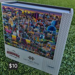 Boardwalk Las Vegas Strip 1000-pc puzzle