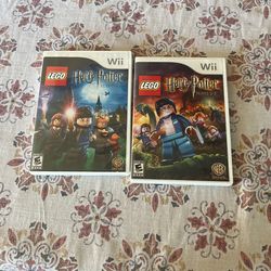 Wii Games - Harry Potter 1-4, 5-7